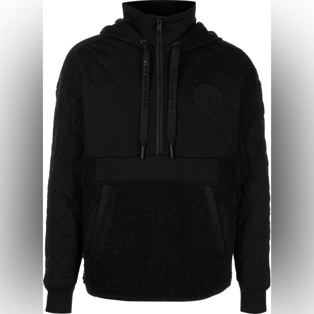 Moose Knuckles Newkirk Popover Hoodie - Size XXL